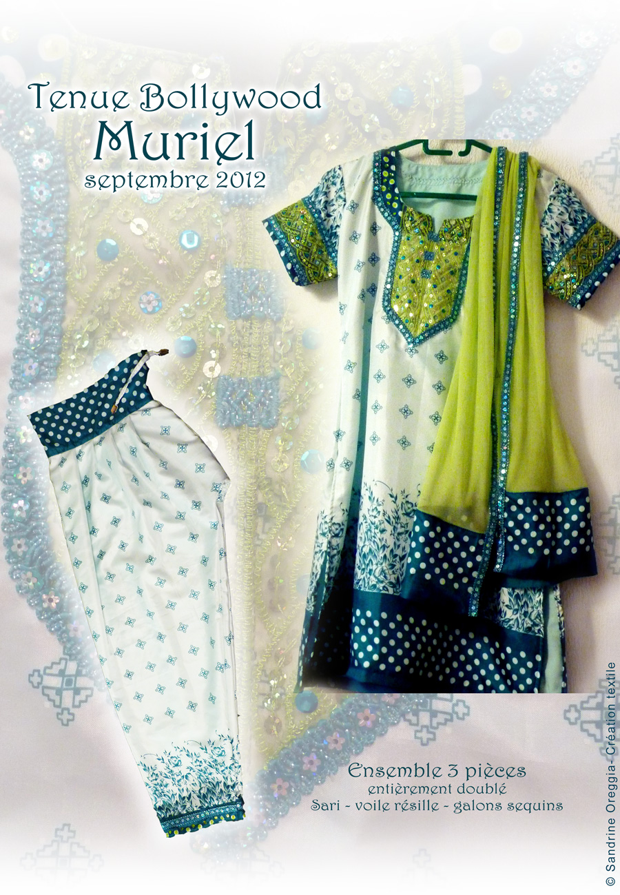 tenue 3 pièces bolllywood